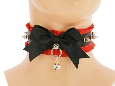 bdsm choker, bdsm collar, kitten play ,gothic