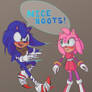 SonAmy Nice Boots!