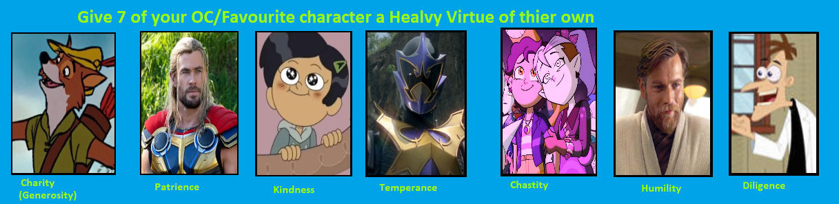 Disney's Seven Heavenly Virtues by Empoleontrap5555 on DeviantArt