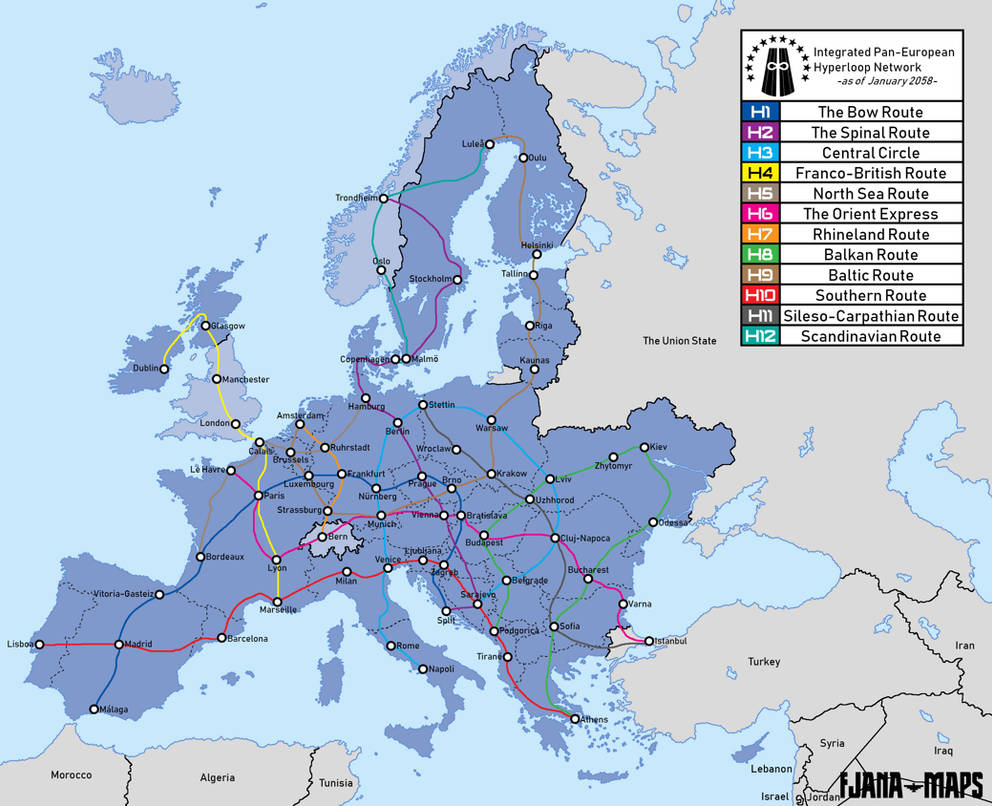European Integrated Hyperloop System by Fjana on DeviantArt