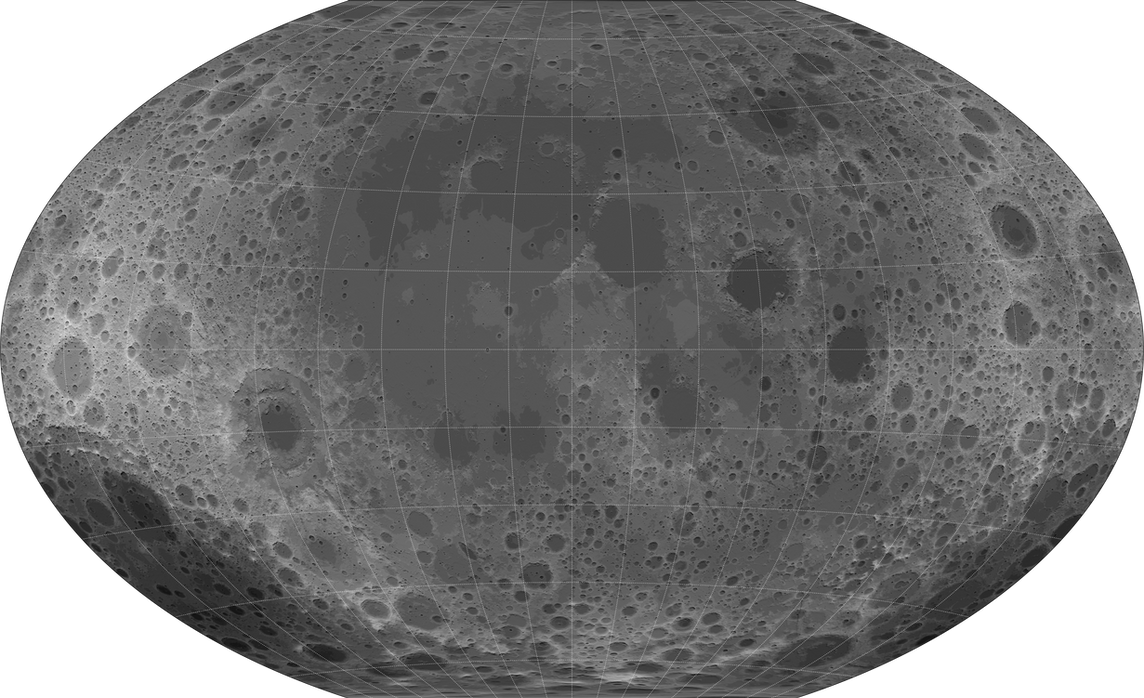Map of the Moon by Fjana on DeviantArt