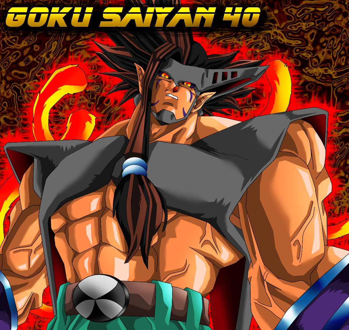 Goku Super Saiyan 5 Toyble Dragon Ball AF by valenbuscaa on DeviantArt