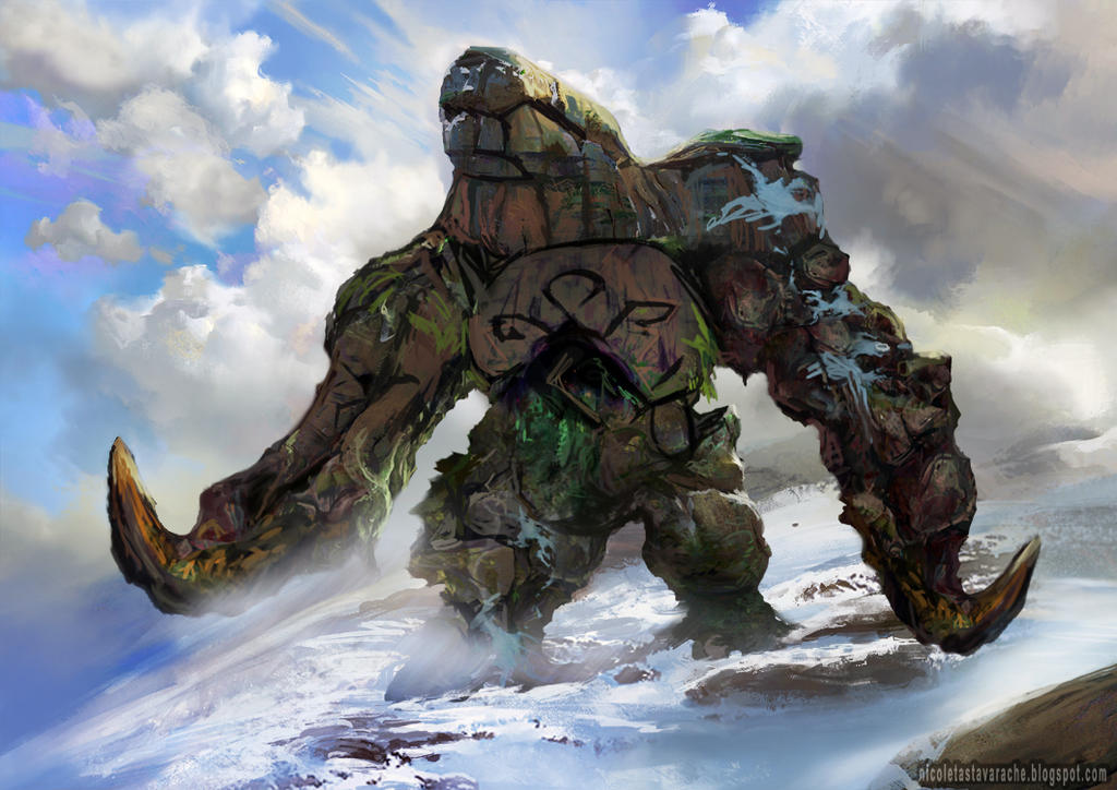 Earth Elemental by lavam00 on DeviantArt