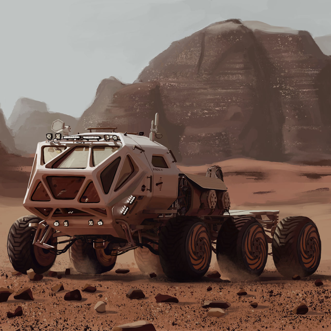 Mars Rover from The Martian by Enterprise-E on DeviantArt