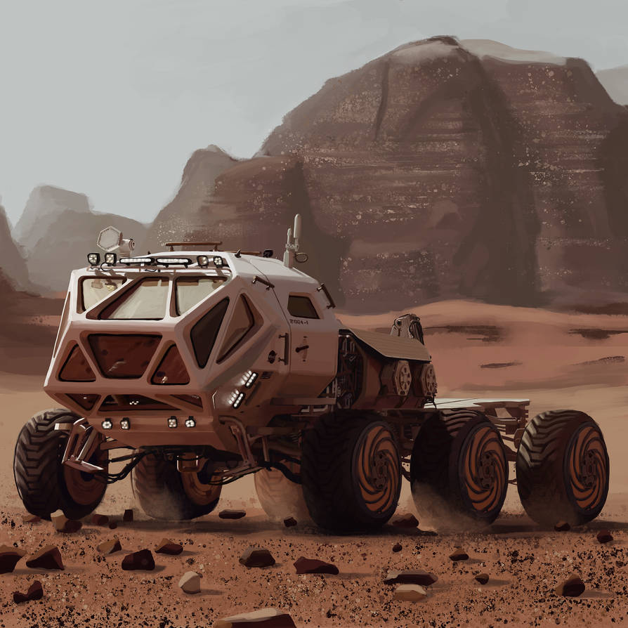 Mars Rover from The Martian by Enterprise-E on DeviantArt