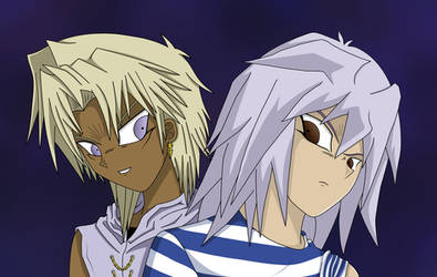 Bakura and Malik