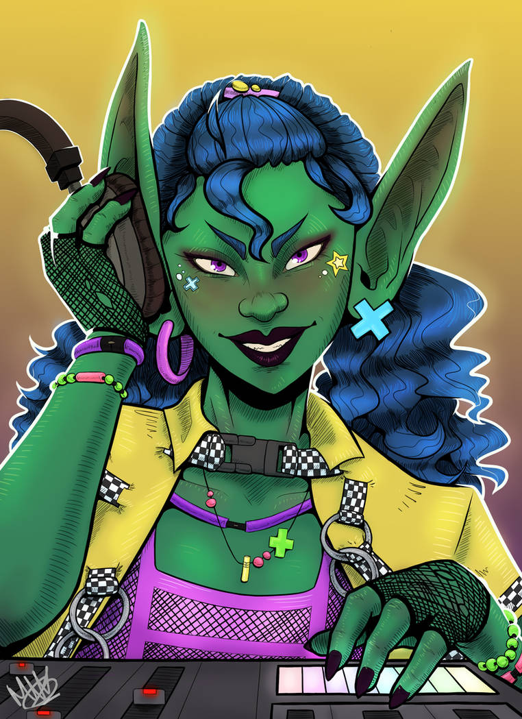 Goblin Rave Dj Goblin ! by Myuzoyuki on DeviantArt