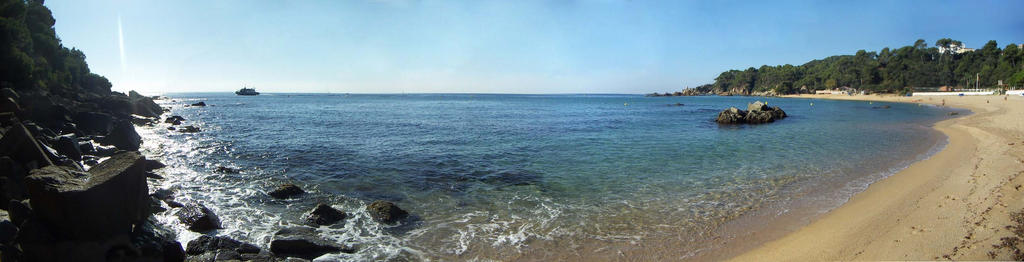 Panoramic sea