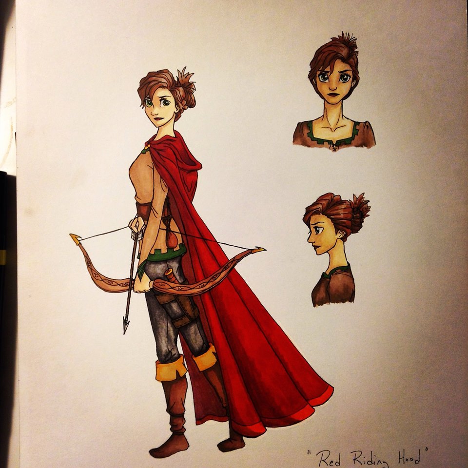 Red 2d Character Red Character Design by esasaki97 on DeviantArt