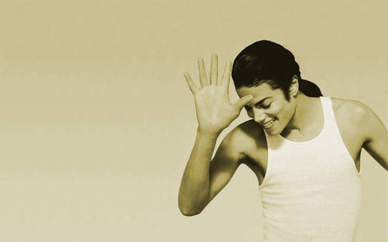 Michael Jackson in the closet