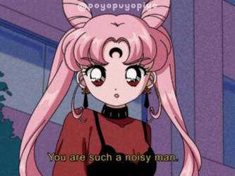 sailor moon black lady 90's anime fake screencap