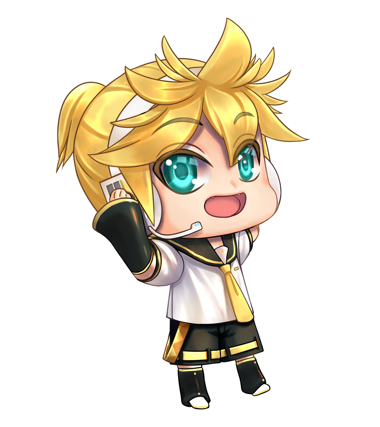 Len chibi by vuongdieu on DeviantArt