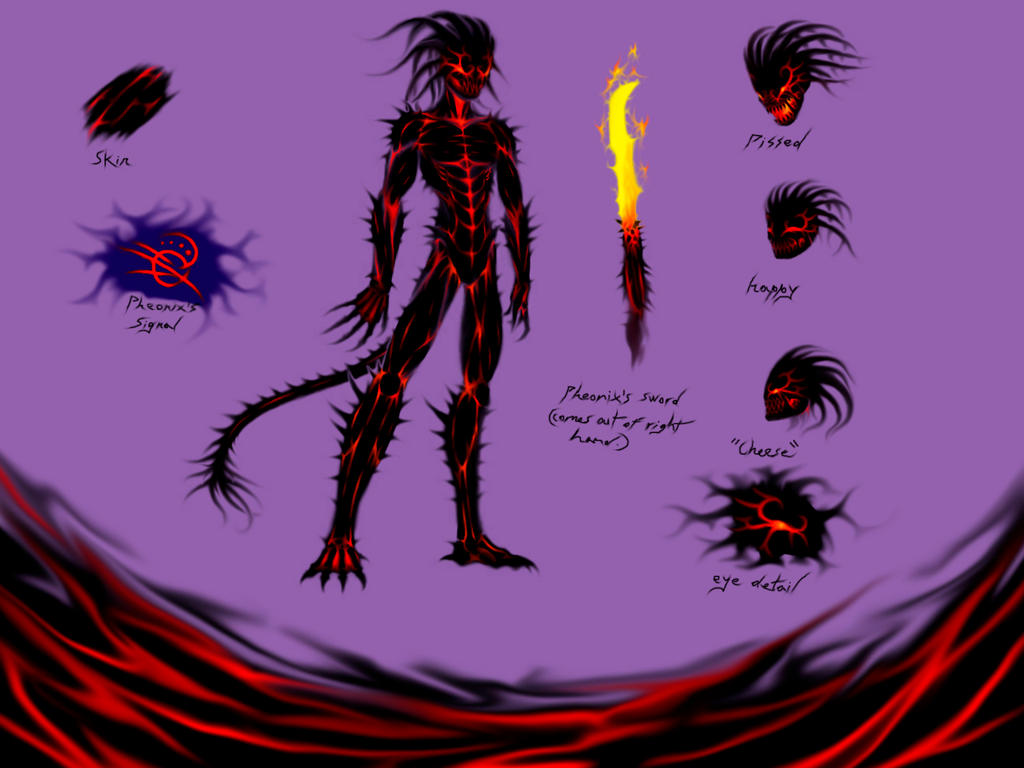 Basic Fire Demon Fire Demon character sheet by Trollfeetwalker on DeviantArt