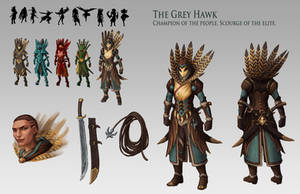 Character Concept: The Grey Hawk