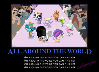 All around the world!