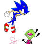 Sonic and Zim