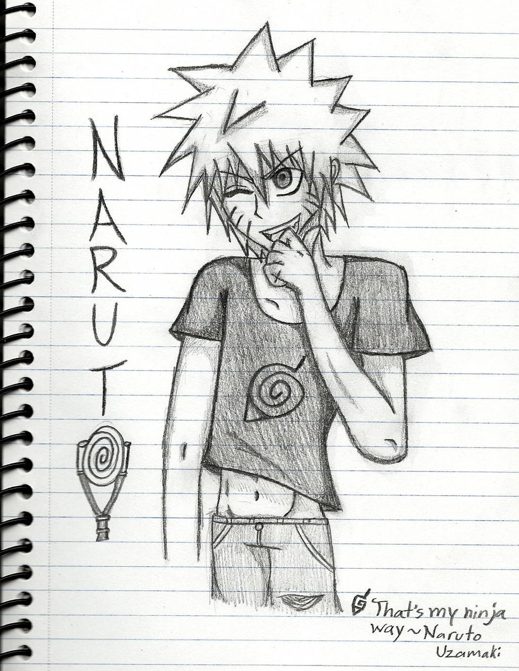 Sketchy Naruto-kun