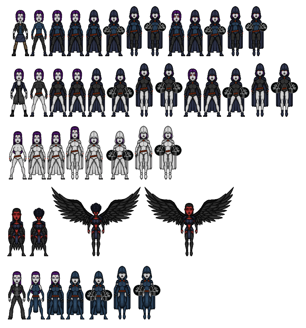 Raven - Rachel Roth - (New Earth) by n8navarro on DeviantArt