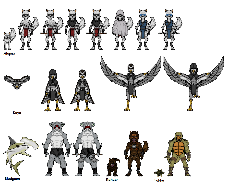 Foot Mutants by n8navarro on DeviantArt