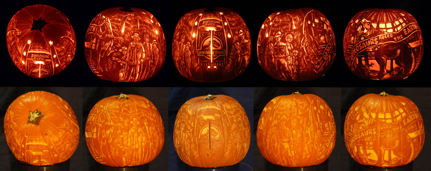 Jurassic Pumpkin (contest) by A--Anthony
