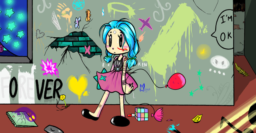 DestinyBlue. by LoulabeIIe