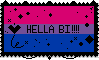 Stamp 003: Hella Bi!