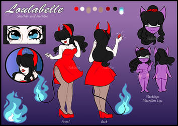 [Reference Sheet] Loulabelle The Demon