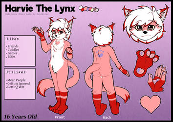 [$] Harvie The Lynx [Reference Sheet]