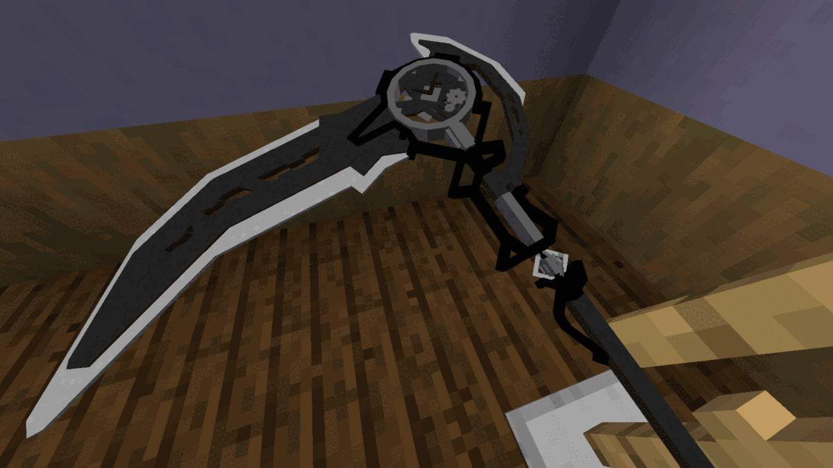 NOW WITH MOVING COGS! - (Animated 3D Model/Weapon) ⚙Clockwork Scythe⚙ Minecraft Texture Pack