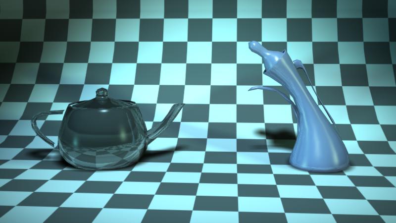 3D Teapots