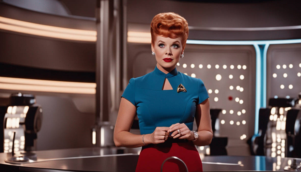 textless I love Lucy Star Trek Ai Captain Ball by jimmybanthrall2nd on ...