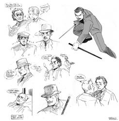 Sherlock Holmes sketchdump