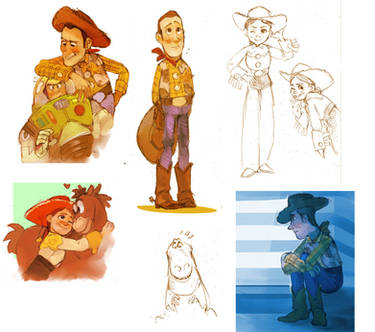 Toy Story doodles