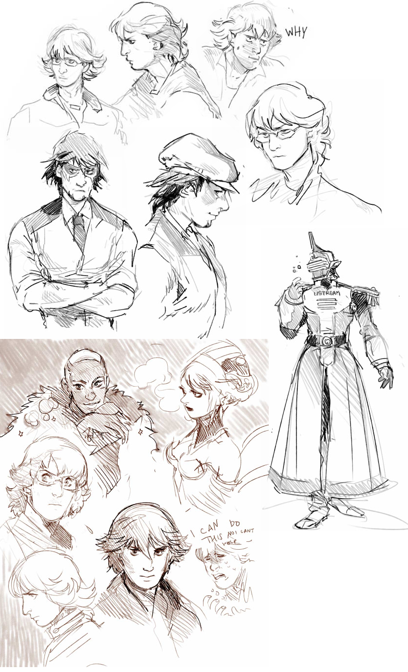 Tiger and Bunny doodles