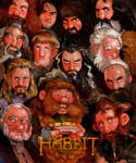 The Hobbit Poster parody by Barukurii