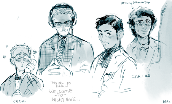 Welcome to Night Vale doodles