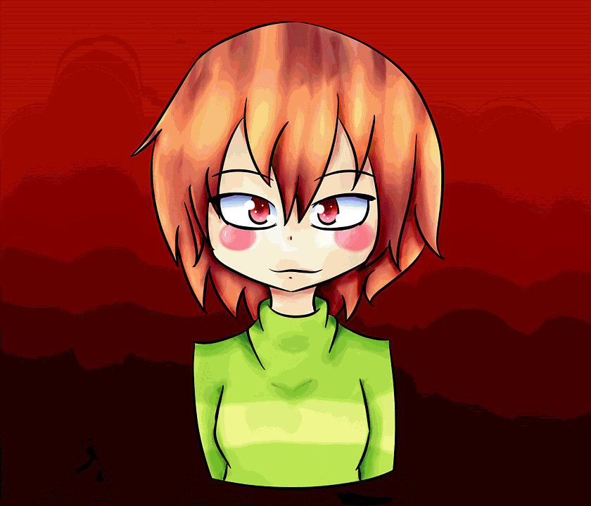 Chara Moving Fast Chara (gif) by AnaEtc on DeviantArt
