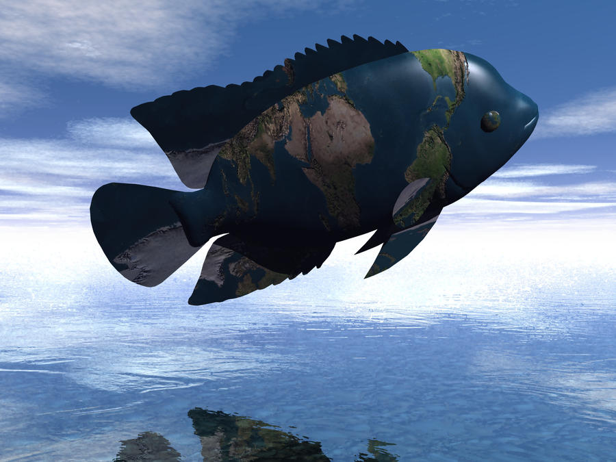 Earth Fish by GypsyH on DeviantArt