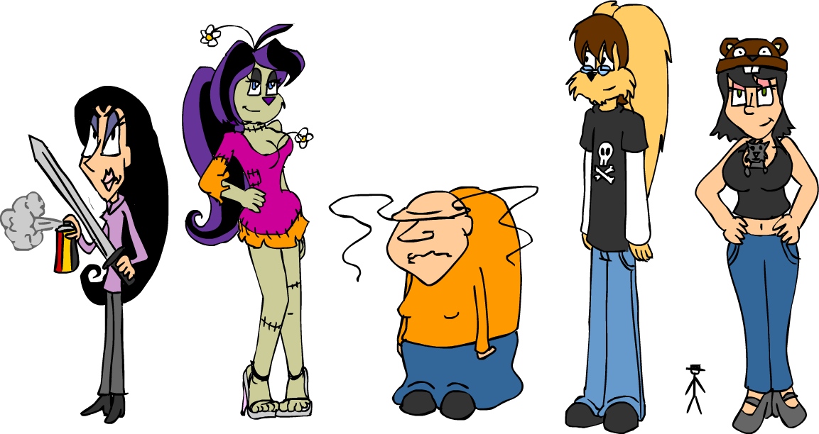 The Halloween Gang by Neotomi