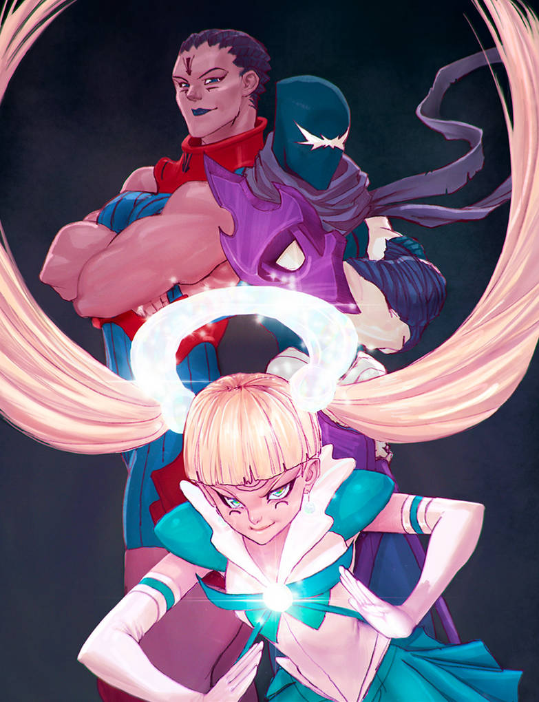 Galou, Teja and Wraith by Sycra