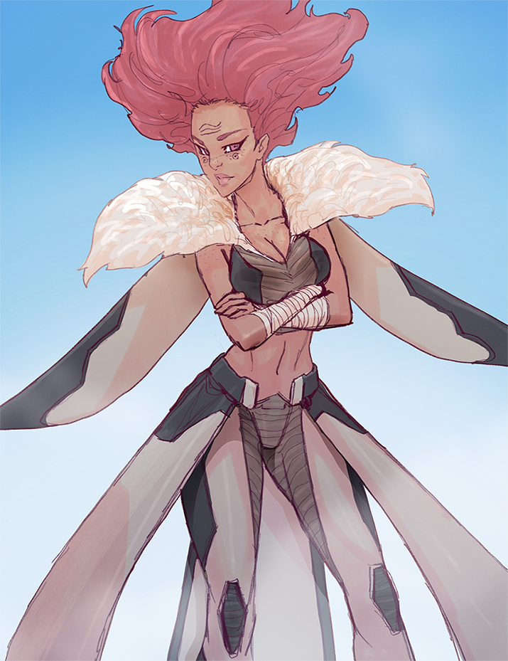 Erza by Sycra