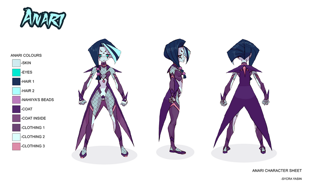 Anari Character Sheet by Sycra
