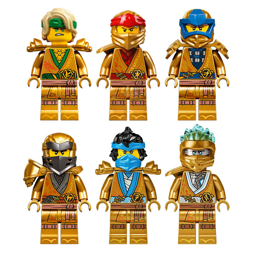 LEGO Ninjago Legacy Golden Ninjas By Zeutrons On DeviantArt lego-ninjago-legacy-golden-ninjas-by-zeutrons-on-deviantart