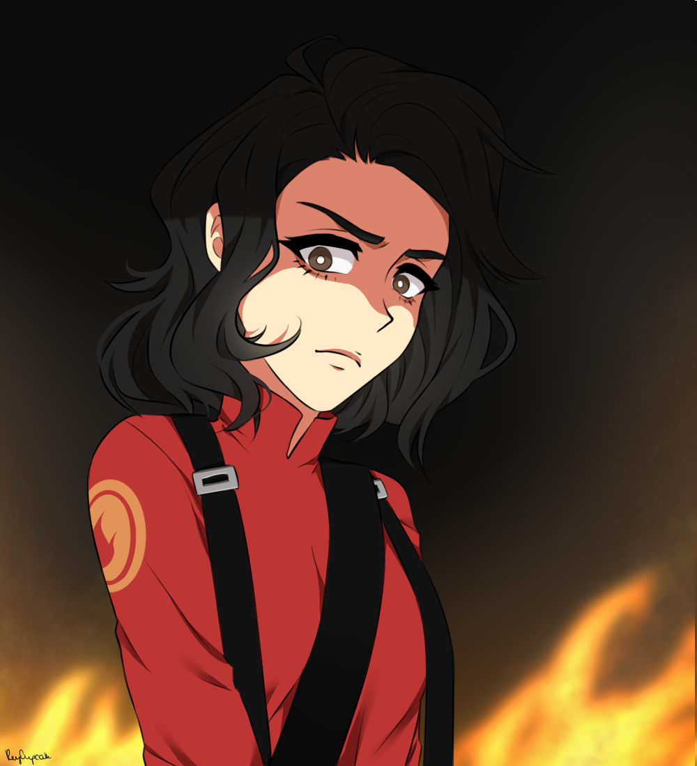 Fem Pyro by ReyCupcake on DeviantArt