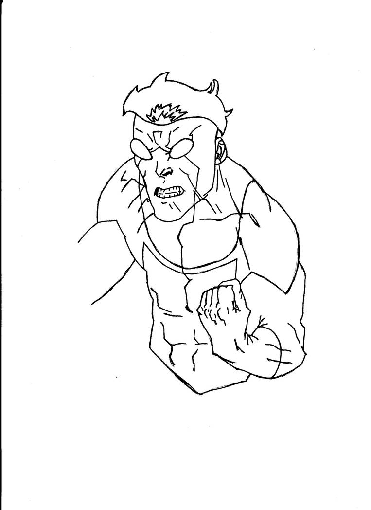 invincible sketch 1 by tip390 on DeviantArt
