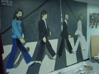 Abbey Road Wall Mural