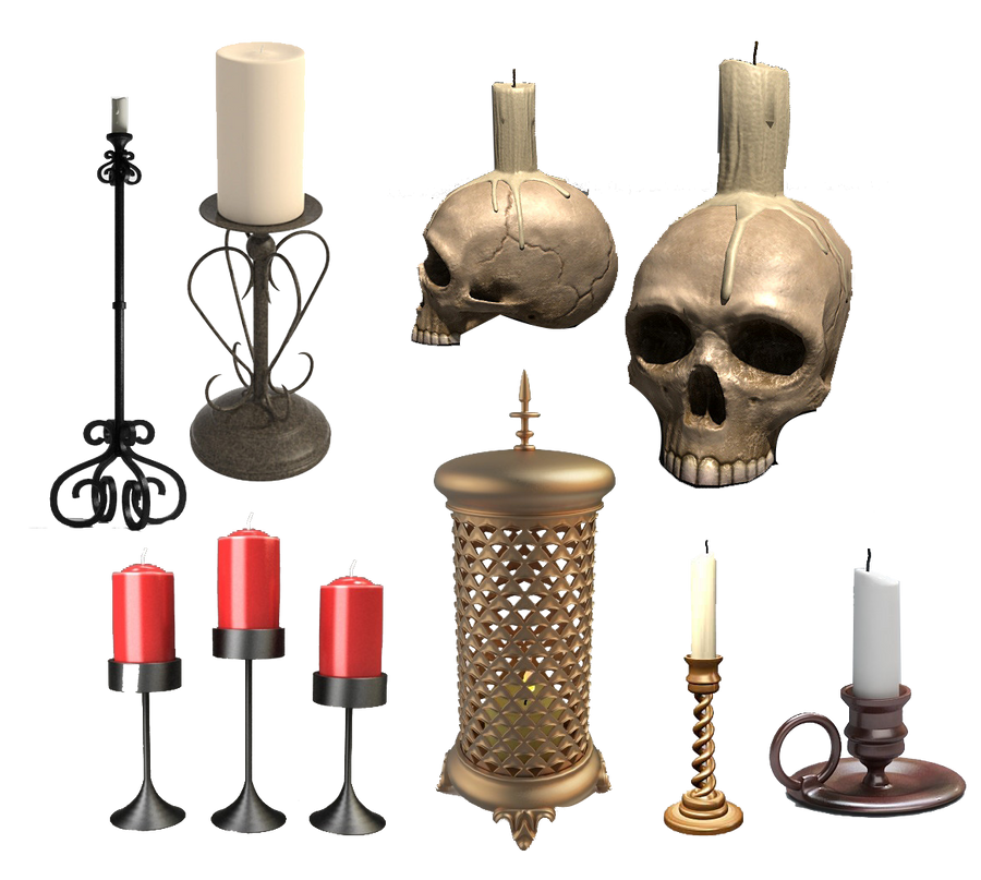 some candles