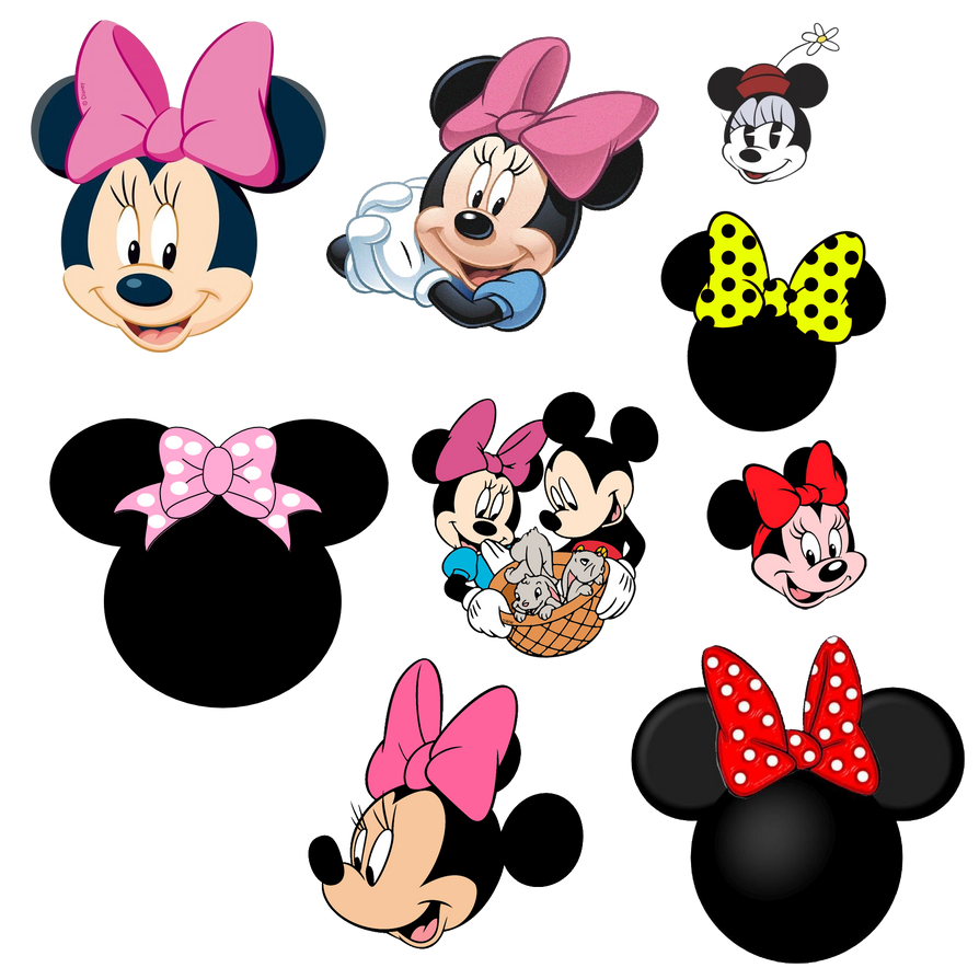 Mini Mouse Rear Face Minnie Face2 by darkadathea on DeviantArt