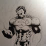 Superman, man of steel, work in progress