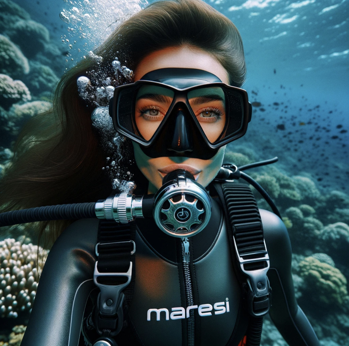 Scuba girl by Scuboy on DeviantArt